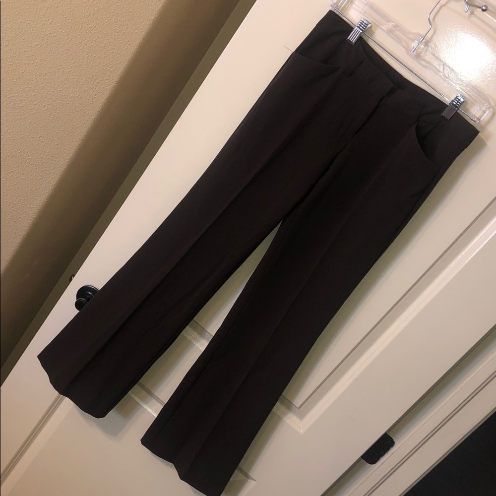 Star City Black Wide-Leg Dress Pants